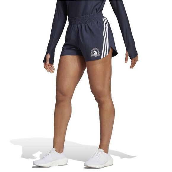 Adidas Boston Marathon 2023 Women's Running Shorts Size Small S Blue Adizero New - Picture 1 of 16